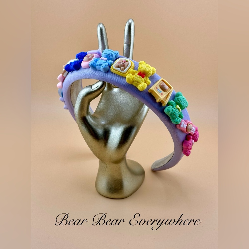 Handmade Cute Bear Hairband